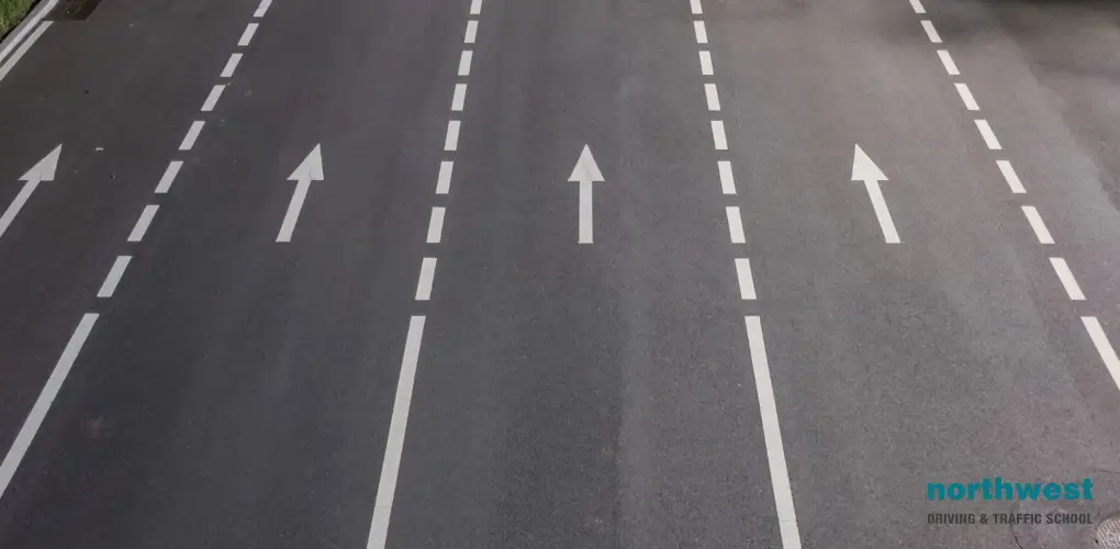 Lane Markings And What They Mean Northwest Driving School Lane Markings And What They Mean Northwest Driving School