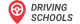 Abstract design featuring a red shape on the left and scattered white dots on a dark background.